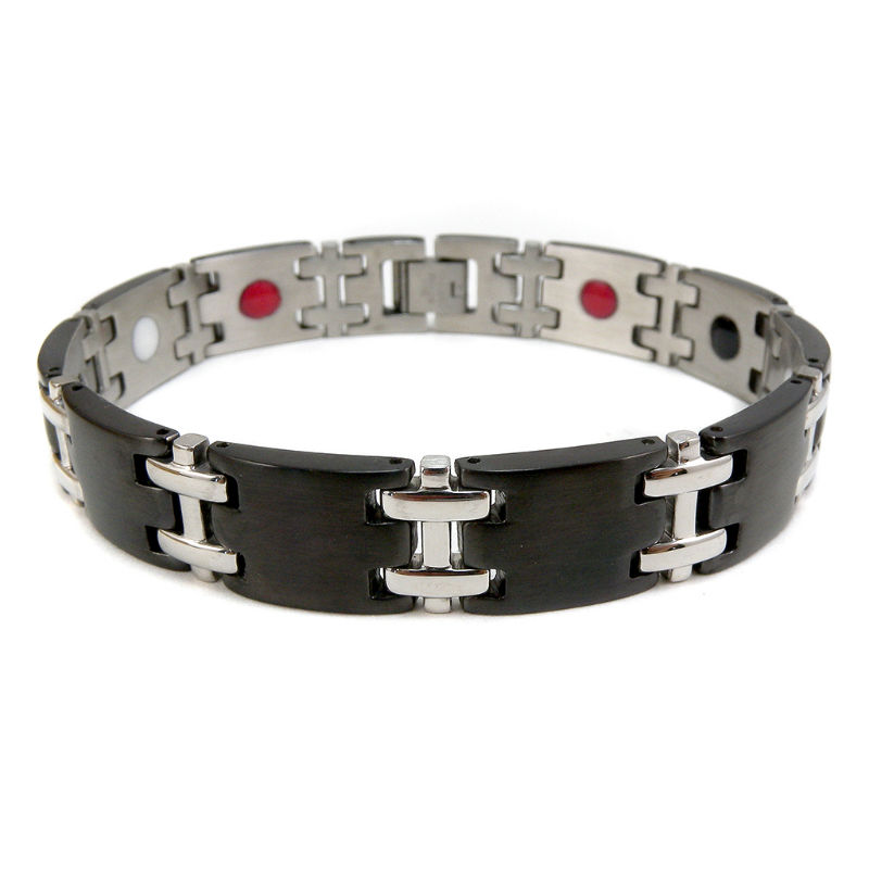 Stainless Steel bracelet with magnets